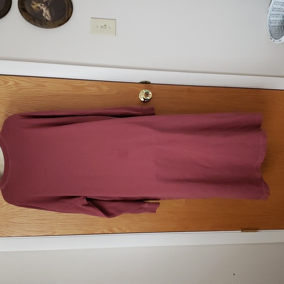 Old Navy XL Long-Sleeve Midi Sweatshirt Shift Dress - Picture 6 of 8